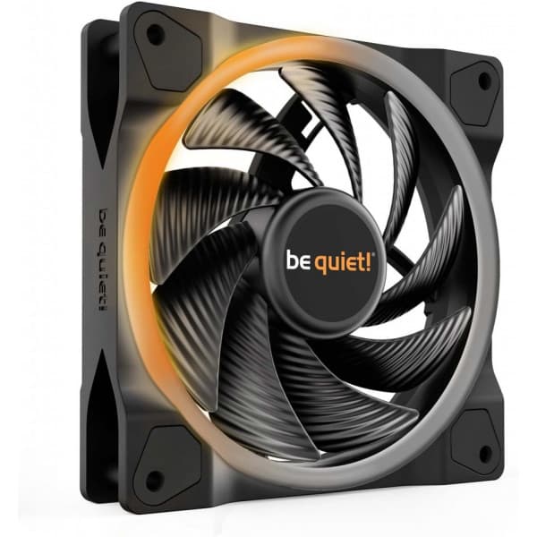 be quiet! Light Wings PWM high-speed-fläkt, 120 mm Svart