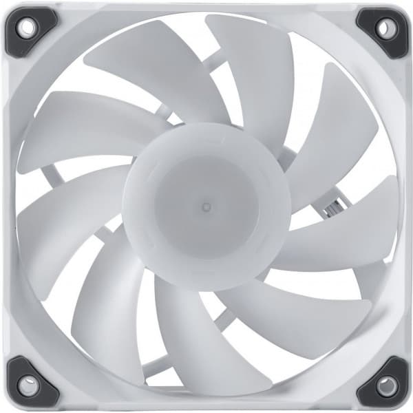 Phanteks M25-120 D-RGB PWM -ventilator, hvid, 120 mm