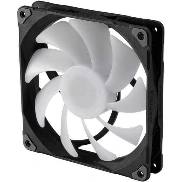 Phanteks M25-140 D-RGB PWM -ventilator, sort, 140 mm, 3 stk.