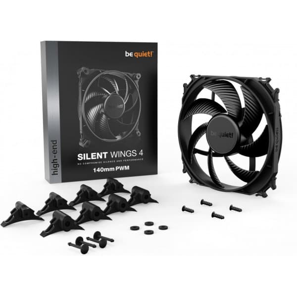 be quiet! Silent Wings 4 PWM -tuuletin, 140 mm