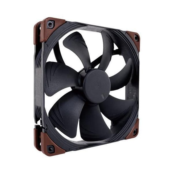 Noctua NF-A14 IndustrialPPC-2000 PWM -140 mm fläkt Svart, Brun