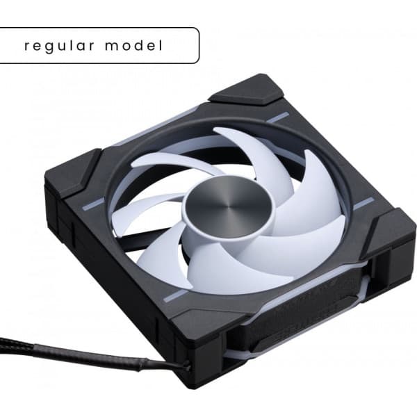 Phanteks D30-120 D-RGB PWM -tuuletin, musta, 120 mm, 3 kpl