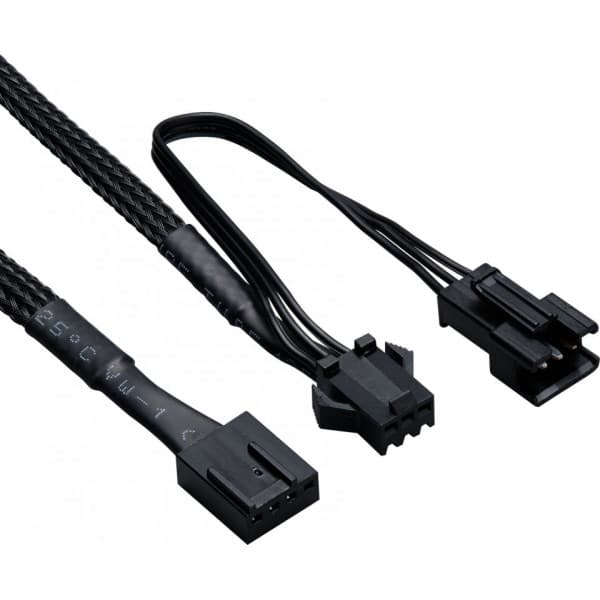Phanteks D30-120 D-RGB PWM -tuuletin, musta, 120 mm, 3 kpl