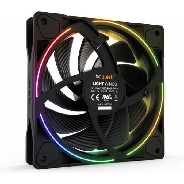 be quiet! Light Wings PWM high-speed fläktpaket, 120 mm, 3-pack
