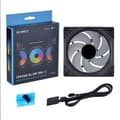 Miniatyrbillede 7 af 7: Lian Li UNI FAN SL-INF 120 ARGB PWM -ventilator, 120 mm, sort