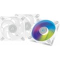 Miniatyrbillede 1 af 3: Arctic P12 PWM PST A-RGB 0dB ventilatorpakke, 120 mm, hvid, 3-pack