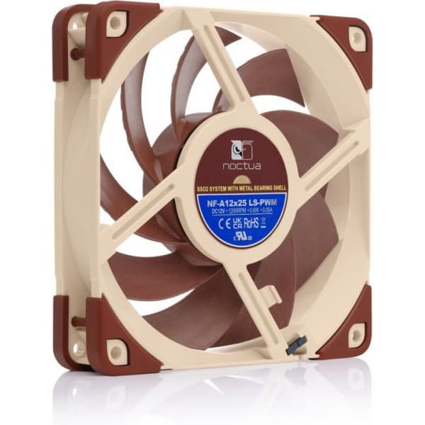 Noctua NF-A12x25 LS-PWM -ventilator, 120 mm