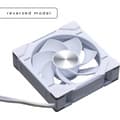 Miniatyrbillede 3 af 10: Phanteks D30-120 Reversed Airflow D-RGB PWM ventilator, hvid, 120 mm, 3 stk.