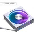Miniatyrbillede 2 af 10: Phanteks D30-120 Reversed Airflow D-RGB PWM ventilator, hvid, 120 mm, 3 stk.