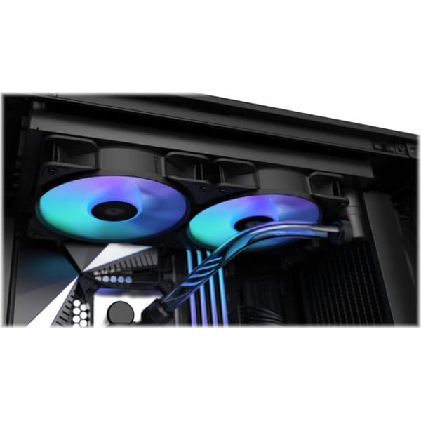 Fractal Design Aspect 12 RGB PWM -tuuletinpakkaus, 120 mm, musta, 3-pack