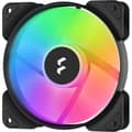 Pikkukuva 2 / 7: Fractal Design Aspect 12 RGB PWM -tuuletinpakkaus, 120 mm, musta, 3-pack