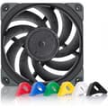 Miniatyrbild 1 av 6: Noctua NF-A12x25 PWM chromax.black.swap -fläkt, 120 mm