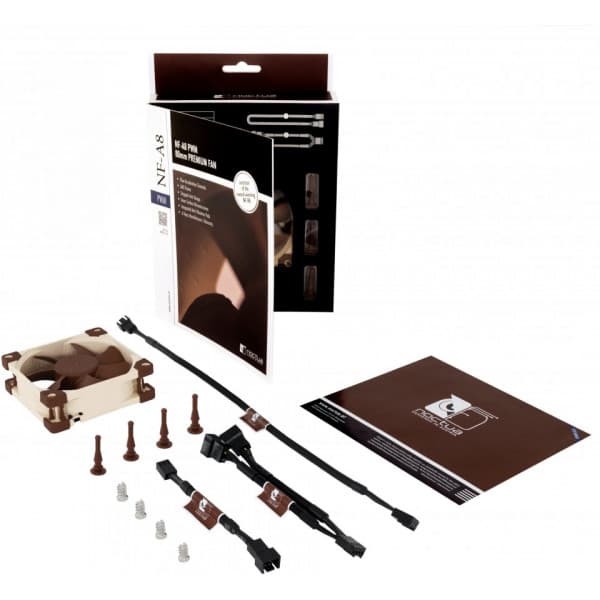 Noctua NF-A8 PWM 80 mm chassifl??kt