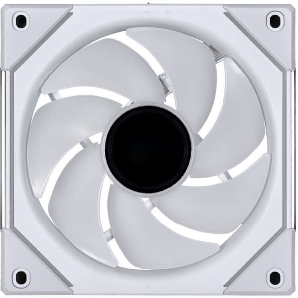 Lian Li UNI FAN SL-INF 120 ARGB PWM -fläktförpackning, 120 mm, 3-pack, vit