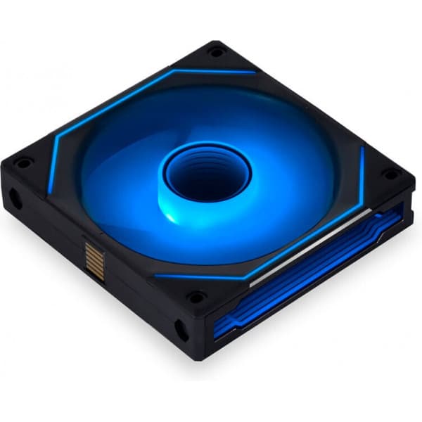 Lian Li UNI FAN SL-INF 120 ARGB PWM -fläktpaket, 120 mm, 3-pack, svart