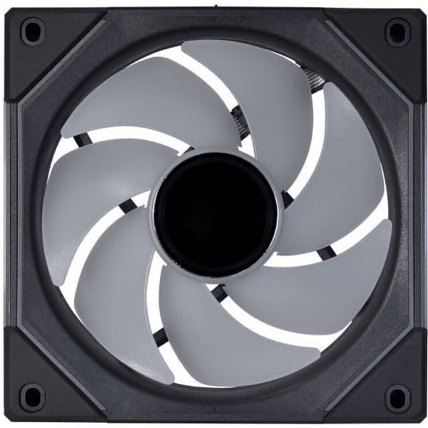 Lian Li UNI FAN SL-INF 120 ARGB PWM -fläktpaket, 120 mm, 3-pack, svart