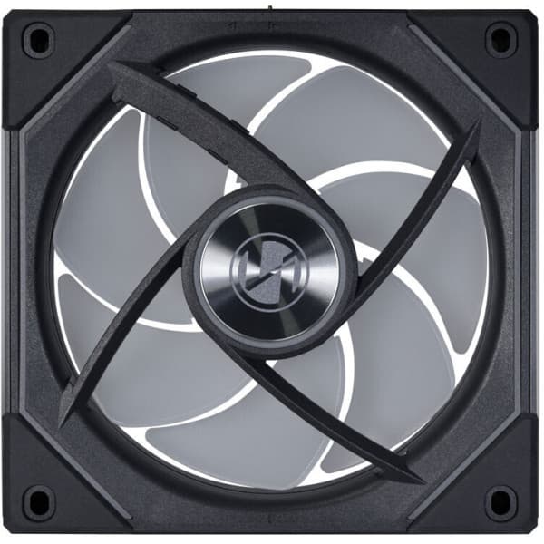 Lian Li UNI FAN SL-INF 120 ARGB PWM -fläktpaket, 120 mm, 3-pack, svart