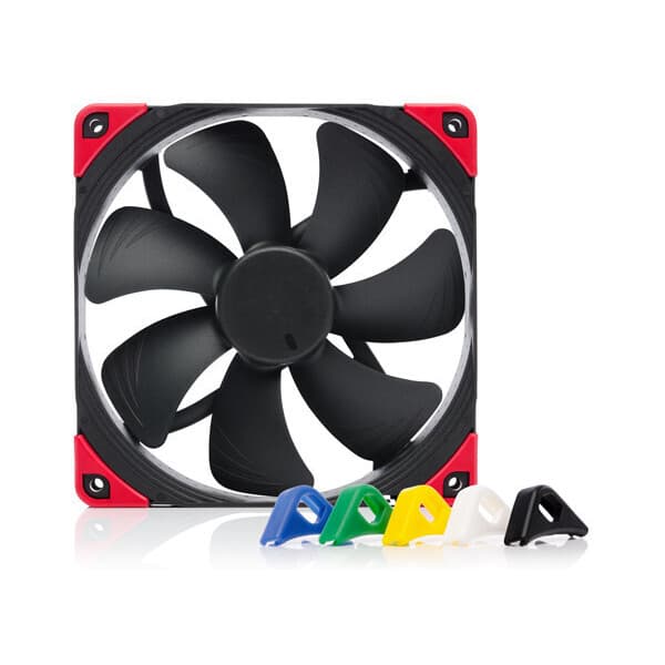 Noctua NF-A14 PWM chromax.blac.swap -kabinetventilator, 140 mm Sort