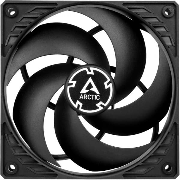 Arctic P12 PWM -tuuletin, 120 mm, musta musta