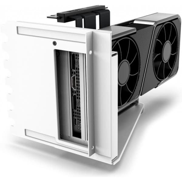 NZXT Vertikal GPU-monteringskit - monteringsram för grafikkort, vit