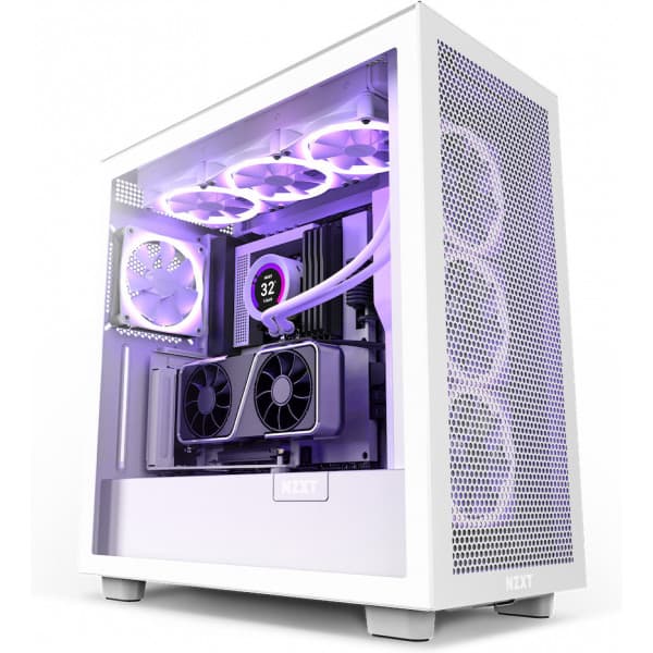 NZXT Vertikal GPU-monteringskit - monteringsram för grafikkort, vit