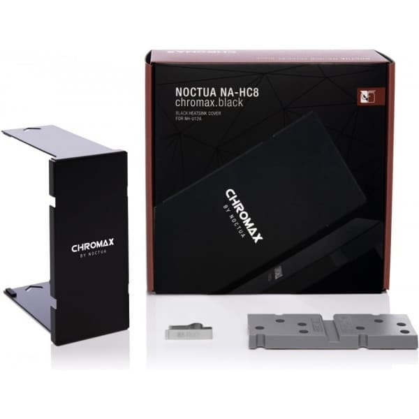 Noctua NA-HC8 chromax.black -kyllelementets kåpa, svart