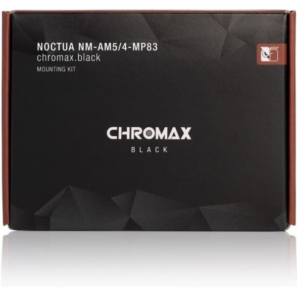 Noctua NM-AM5/4-MP83 chromax.black monteringskit - fästsats för processorfläkt, svart