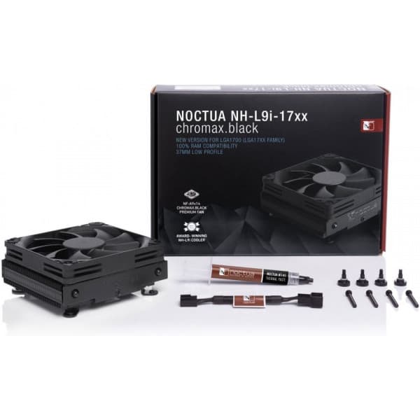 Noctua NH-L9i 17xx chromax.black -lavprofil processor køler