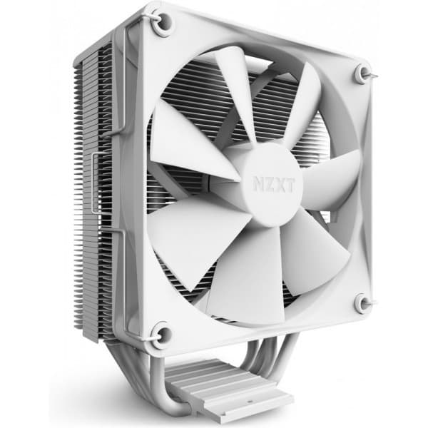 NZXT T120 -processor kylare, vit Vit