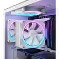 Miniatyrbild 4 av 6: NZXT T120 RGB -processor kylare, vit