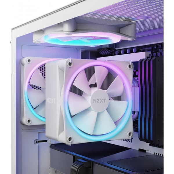 NZXT T120 RGB -processor kylare, vit