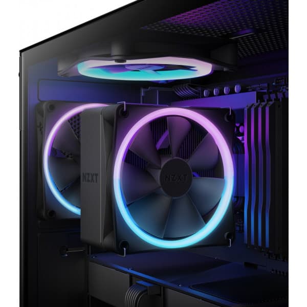 NZXT T120 RGB -processor kylare, svart