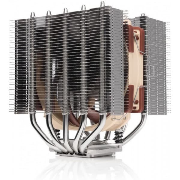 Noctua NH-D12L -processor kylare Gjuten aluminium, Beige, Brun