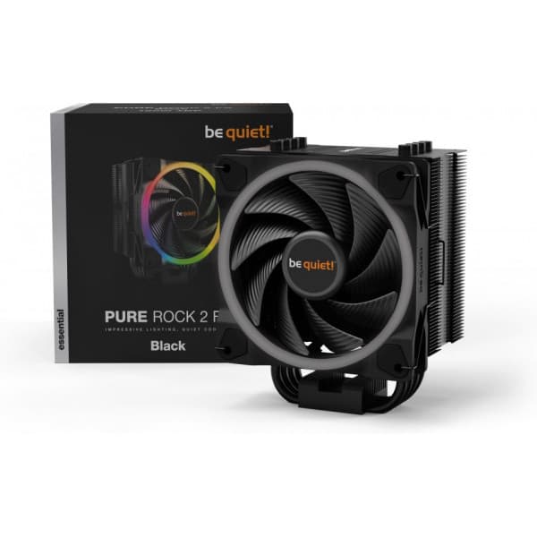 be quiet! Pure Rock 2 FX -processor køler, sort
