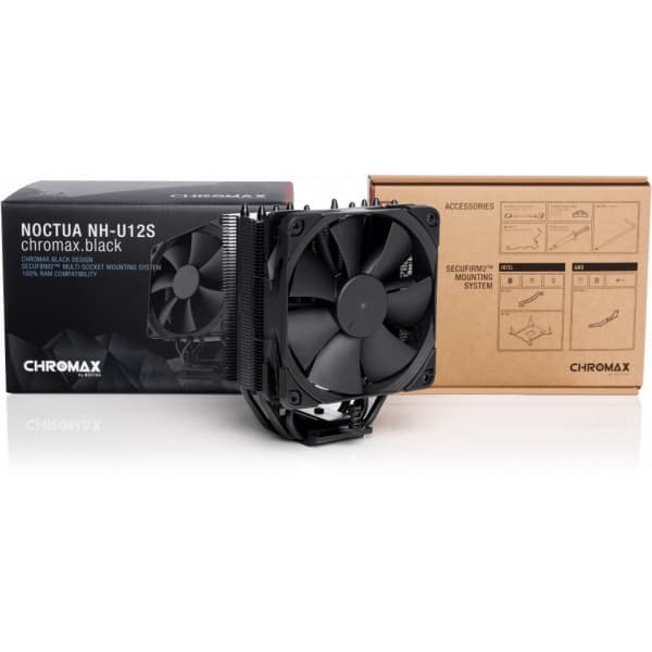 Noctua NH-U12S chromax.black -prosessorituuletin