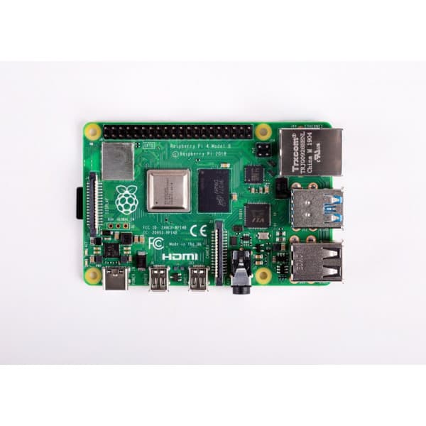 Raspberry Pi 4 modell B 4 Gt - enkortsdator