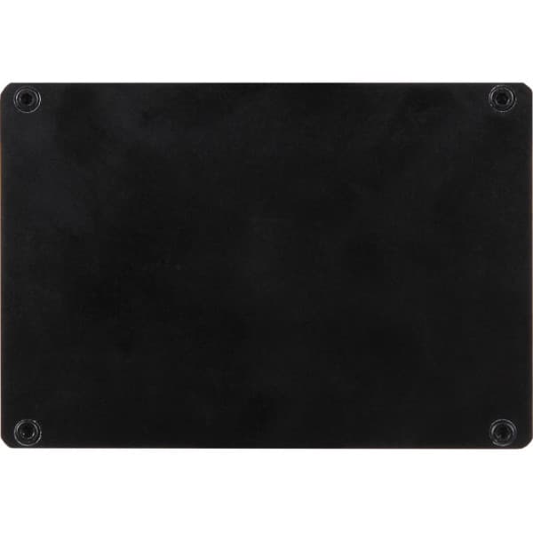Raspberry Pi plastfodral med fläktar för Raspberry Pi 4 B-datorn, svart