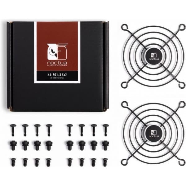 Noctua NA-FG1-8 80 mm fläktraster, 2 stycken