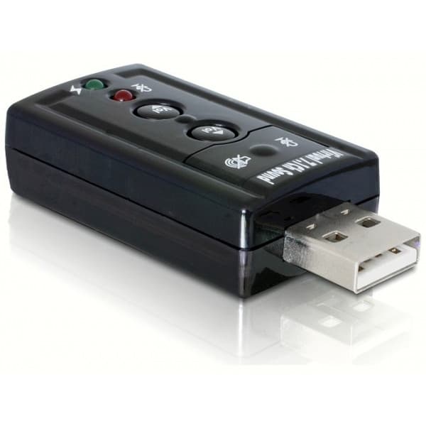 DeLOCK Sound 7.1 - USB-ljudkort
