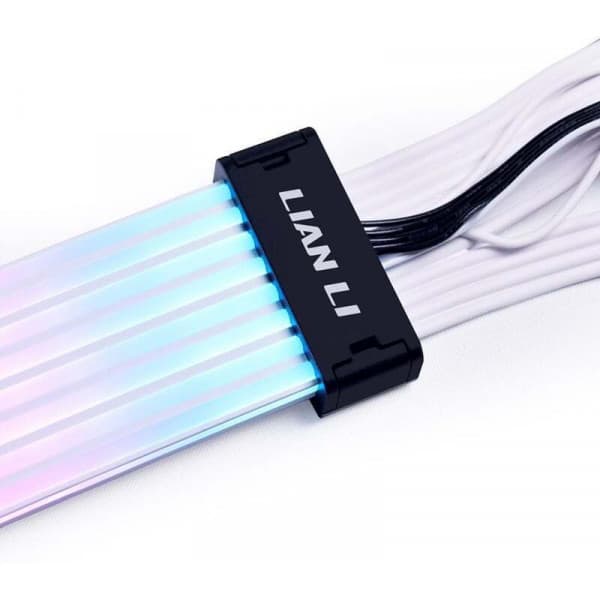 Lian Li Strimer Plus V2 12VHPWR, 12+4 pin to 12+4 pin -RGB-valaistu virtakaapeli
