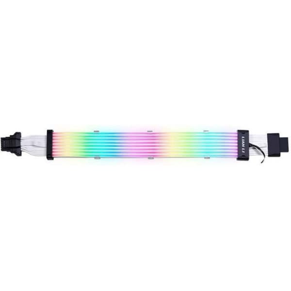 Lian Li Strimer Plus V2 12VHPWR, 12+4 pin to 12+4 pin -RGB-valaistu virtakaapeli
