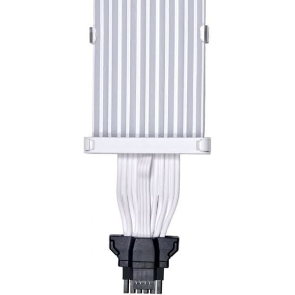 Lian Li Strimer Plus V2 12VHPWR, 12+4 pin til 12+4 pin -RGB-belyst strømkabel