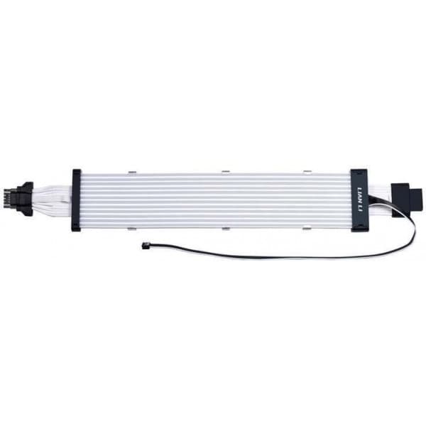 Lian Li Strimer Plus V2 12VHPWR, 12+4 pin til 12+4 pin -RGB-belyst strømkabel
