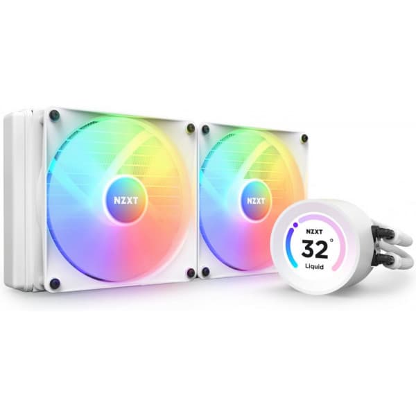 NZXT Kraken Elite 280 RGB -vandkølingssystem, hvid Hvid