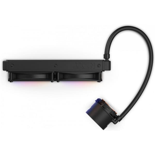 NZXT Kraken 240 RGB -vätskekylningssystem, svart