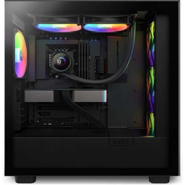 NZXT Kraken 280 RGB -nestejäähdytysjärjestelmä, musta