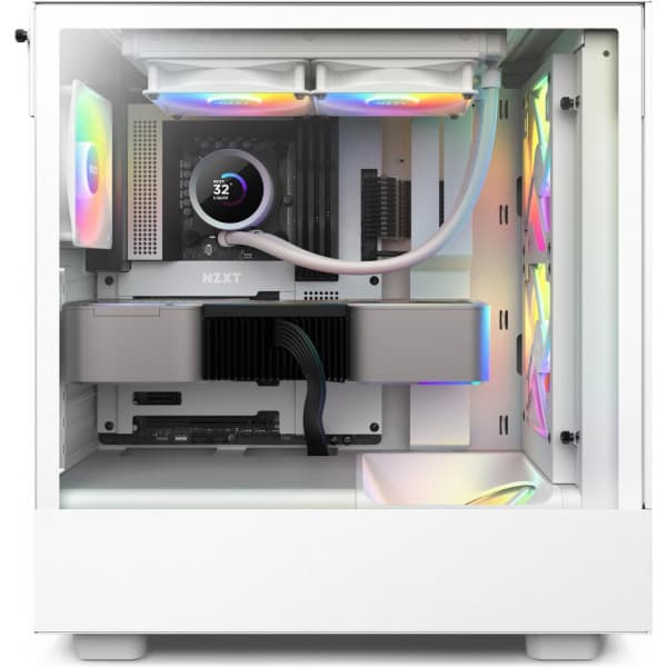 NZXT Kraken 240 RGB -vandkølesystem, hvid