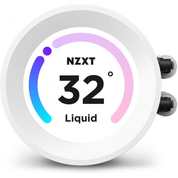 NZXT Kraken Elite 240 RGB -nestejäähdytysjärjestelmä, valkoinen