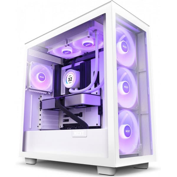 NZXT Kraken Elite 240 RGB -nestejäähdytysjärjestelmä, valkoinen