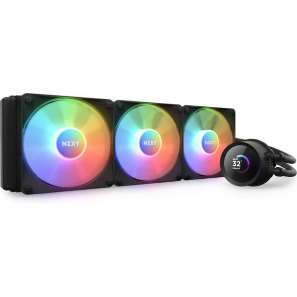 NZXT Kraken 360 RGB -vätskekylningssystem, svart Svart